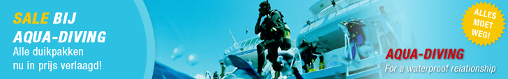 Sale bij Aqua-diving alle duikpakken nu in prijs verlaagd!